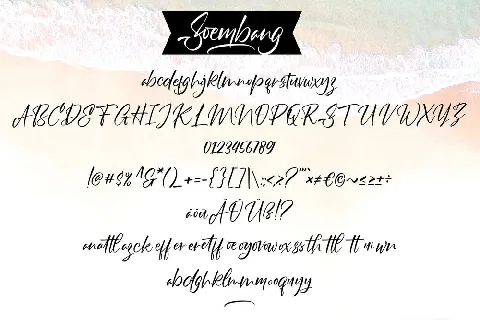 Soembang font