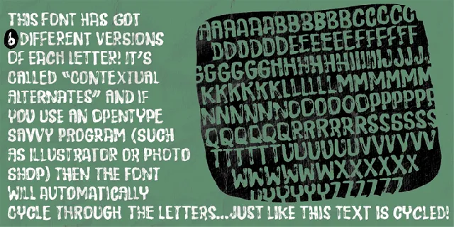 Disposition font