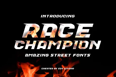 Race Champion font