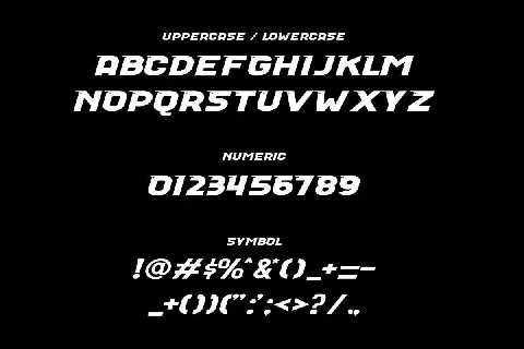 Race Champion font