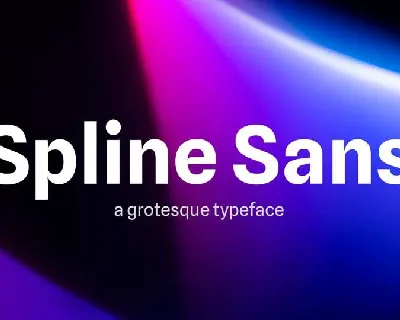 Spline Sans font