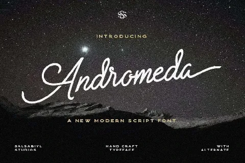 Andromeda font