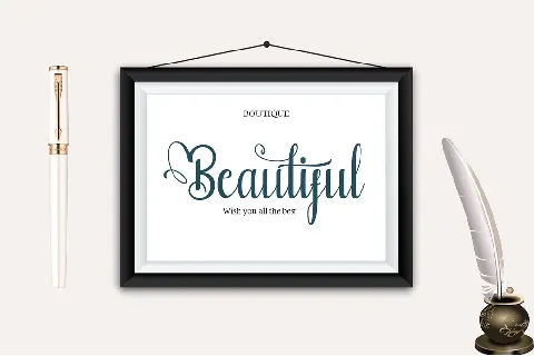 Boutique Calligraphy Free font