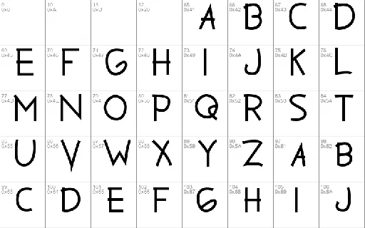 Blankspot Demo font