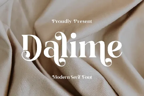 Dalime Serif font