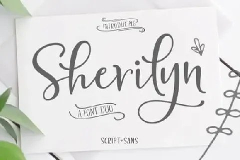 Sherilyn Script font