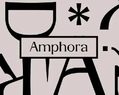Amphora Serif font