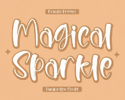 Magical Sparkle font