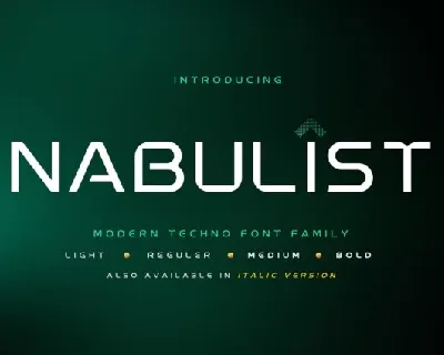 Nabulist Family font