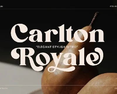 Carlton Royale font