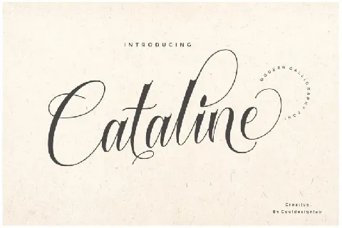 Cataline Script font