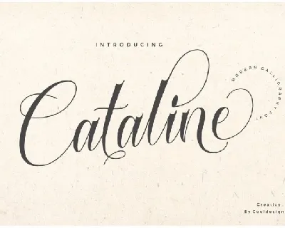 Cataline Script font