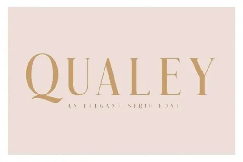 Qualey font