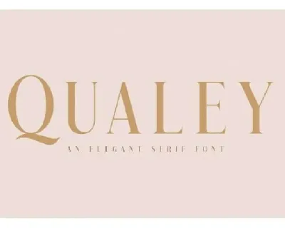 Qualey font