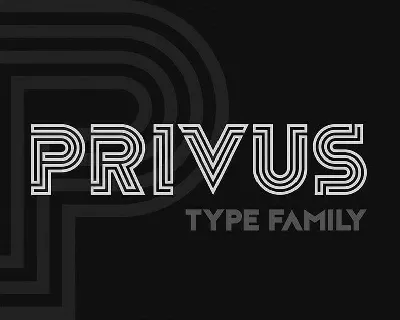 Privus font