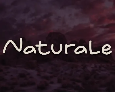 Naturale font