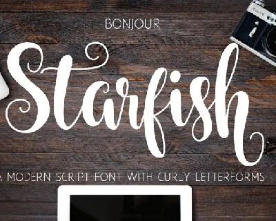 Starfish font