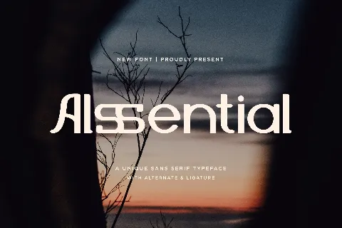 Alssential font