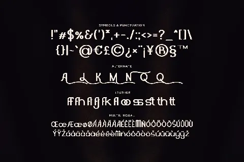 Alssential font