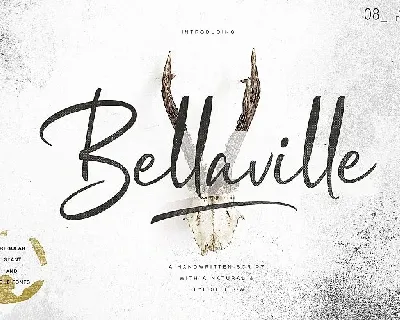 Bellaville Script font