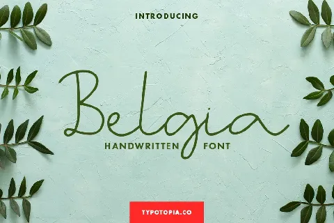 Belgia font