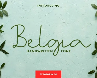 Belgia font