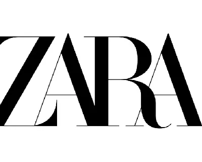 Zara Logo font