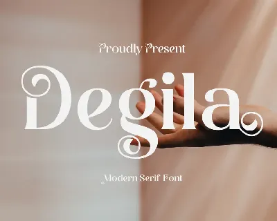 Degila Serif font