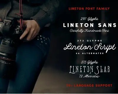 Lineton Family font