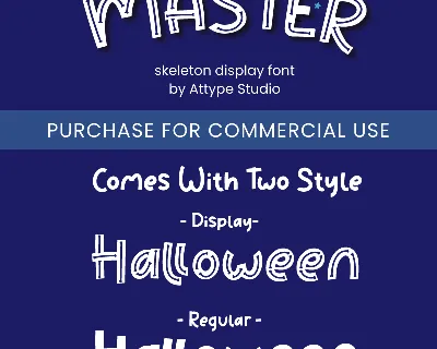 Bone Master font