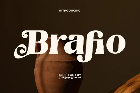 Brafio font