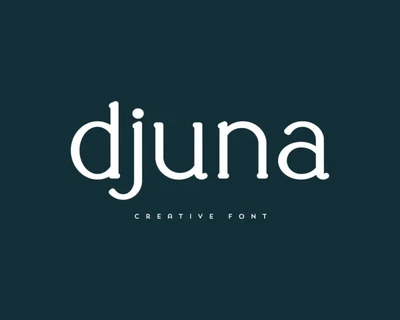 Djuna font