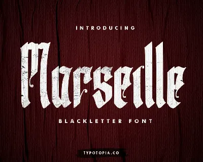 Marseille font