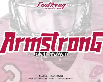 Armstrong Display font