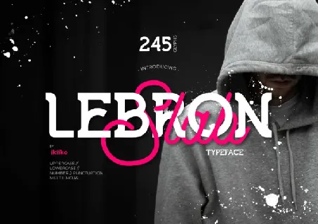 Lebron Slab Typeface font