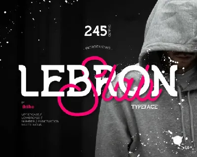 Lebron Slab Typeface font