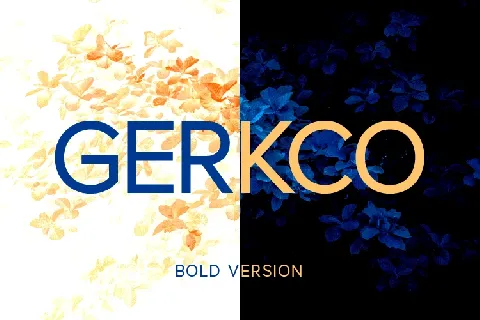 Gerkco Bold font