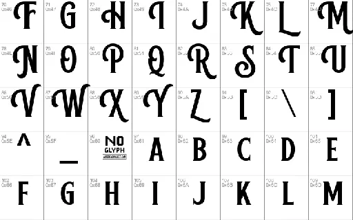 Bancher font