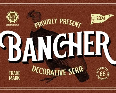 Bancher font