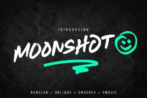 Moonshot Family font