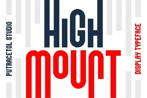 High Mount Typeface Free font