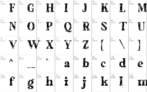 The Artisan Marker Serif font