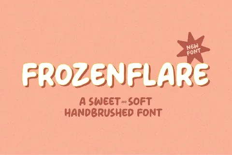 Frozenflare font