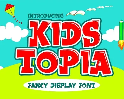 Kids Topia font