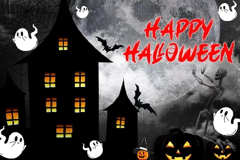 HALLOWEENN font