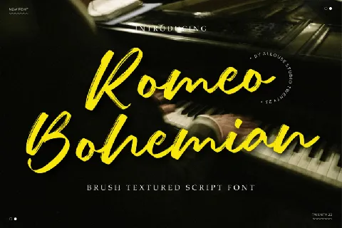 Romeo Bohemian font