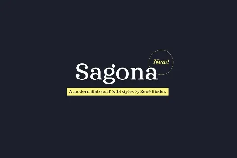 Sagona Family font