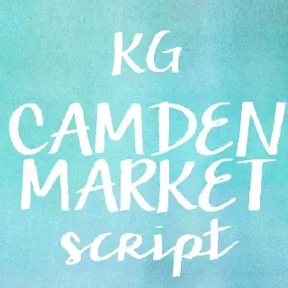 KG Camden Market Script font