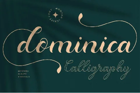 Dominica Calligraphy font