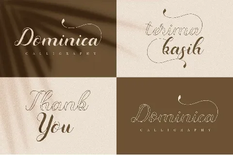 Dominica Calligraphy font